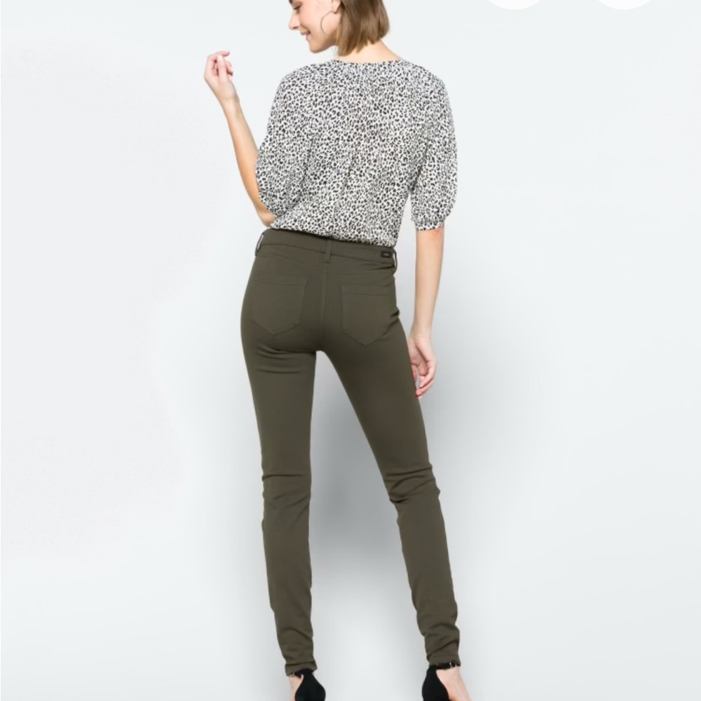 Liverpool olive green jeggings size 6 - Picture 5 of 7